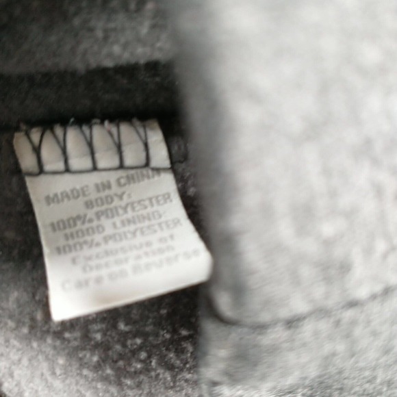 Top Of The World Men's Indiana Hoosiers Spell Out Hoodie Gray Small Embroidered - Picture 9 of 12